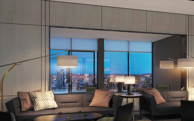 Purva Orient Grand: Lounge interior